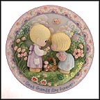 Good Friends Are Forever Collector Plate by Samuel Butcher MAIN