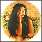 Tahitian Dreamer Collector Plate by Susie Morton MAIN