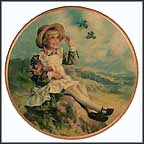 Where Wild Flowers Grow Collector Plate by Alan Murray MAIN