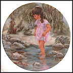 Lisa's Creek Collector Plate by Rusty Money MAIN