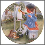 My Magic Hat Collector Plate by Rusty Money MAIN
