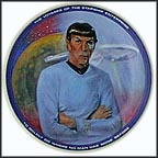 Mr. Spock Collector Plate by Susie Morton MAIN
