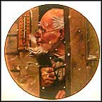 Old Man Winter Collector Plate by Norman Rockwell MAIN
