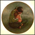 Yesterday, Today And Tomorrow Collector Plate by Irene Spencer MAIN