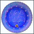 Eagle - Blue Collector Plate MAIN