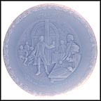 Give Me Liberty Or Give Me Death - Blue Collector Plate MAIN