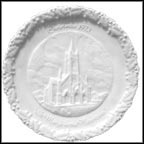 Saint Mary's In The Mountains - White Satin Collector Plate MAIN