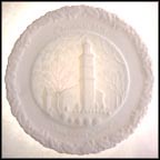 Birthplace Of Liberty - White Satin Collector Plate MAIN