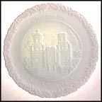 San Xavier del Bac - White Satin Collector Plate MAIN