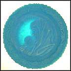 Madonna With Sleeping Child - Blue Satin Collector Plate MAIN