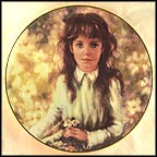 Jennifer's World Collector Plate by Charlene Mitchell MAIN