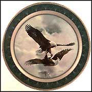 Courtship Flight Collector Plate by Mario Fernandez MAIN