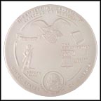 Symbols Of Freedom Collector Plate by Joniece Frank MAIN