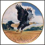 Amber Waves Of Grain Collector Plate by Ronald Van Ruyckevelt MAIN