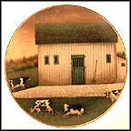 Autumn Grazing Collector Plate by Lowell Herrero MAIN