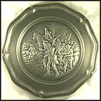 Winter At Valley Forge - 1777 Collector Plate by Isa Barnett MAIN