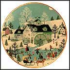 Moonlight Gathering Collector Plate by Jane Wooster Scott MAIN