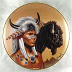 Spirit of the Buffalo Collector Plate by Gary Ampel MAIN