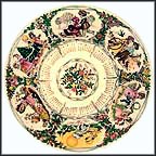 Children Celebrating Victorian Months Collector Plate by Kate Lloyd Jones MAIN