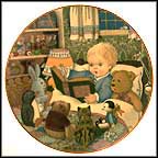 Storytime Collector Plate by Carol Lawson MAIN