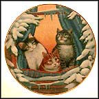 Furry Flurry Collector Plate by Turi MacCombie MAIN