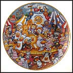 Gold Medal Winners Collector Plate by Bill Bell MAIN