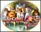 Puss 'N Boot Collector Plate by Bryan Moon MAIN