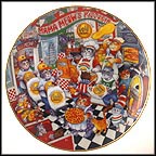 Slice Of Purrfection Collector Plate by Bill Bell MAIN