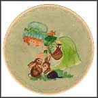 Making Friends Collector Plate by Deborah Bell Jarratt MAIN