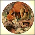 Red Fox Collector Plate MAIN