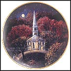 Chapel Visitors Collector Plate by Carol Endres MAIN
