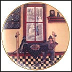 Kitchen Visitors Collector Plate by Carol Endres MAIN