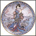 Princess Of The Iris Collector Plate by Marty Noble MAIN