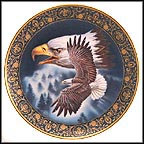 On The Wings Of Freedom Collector Plate by Ronald Van Ruyckevelt MAIN