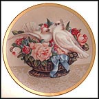 Romance In Bloom Collector Plate by Gloria Vanderbilt MAIN