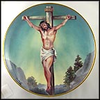 The Crucifixion Collector Plate by Antonio Barzoni MAIN