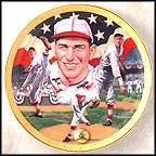 Dizzy Dean - The Great One Collector Plate by James Auckland MAIN
