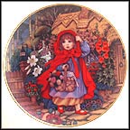 Little Red Riding Hood Collector Plate by Carol Lawson MAIN