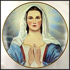 Mary, Queen Of Heaven Collector Plate by Arthur de Angelo MAIN