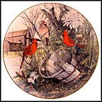 The Old Wooden Bucket Collector Plate by Cecil Eakins MAIN