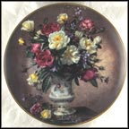 Rose Bouquet Collector Plate by Albert Williams MAIN