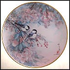 Song Of The Cherry Blossom Collector Plate by John Cheng MAIN