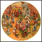 Easter Purrade Collector Plate by Bill Bell MAIN