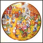 A Purrfect Feast Collector Plate by Bill Bell MAIN