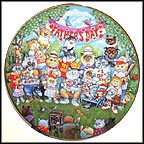 Purrfect Pops Collector Plate by Bill Bell MAIN