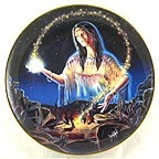Maiden of the Mystical Fire Collector Plate by David Penfound MAIN