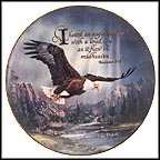 I Heard An Eagle Calling Collector Plate by Ted Blaylock MAIN