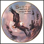 Soar Like The Eagle Collector Plate by Ted Blaylock MAIN