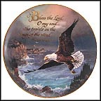 Travels On The Wings Of The Wind Collector Plate by Ted Blaylock MAIN