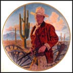 John Wayne, Champion Of The West Collector Plate by Robert Tanenbaum MAIN